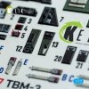 Kelik K72137 TBM-3 Avenger - interior 3D decals for HobbyBoss kit (1/72)